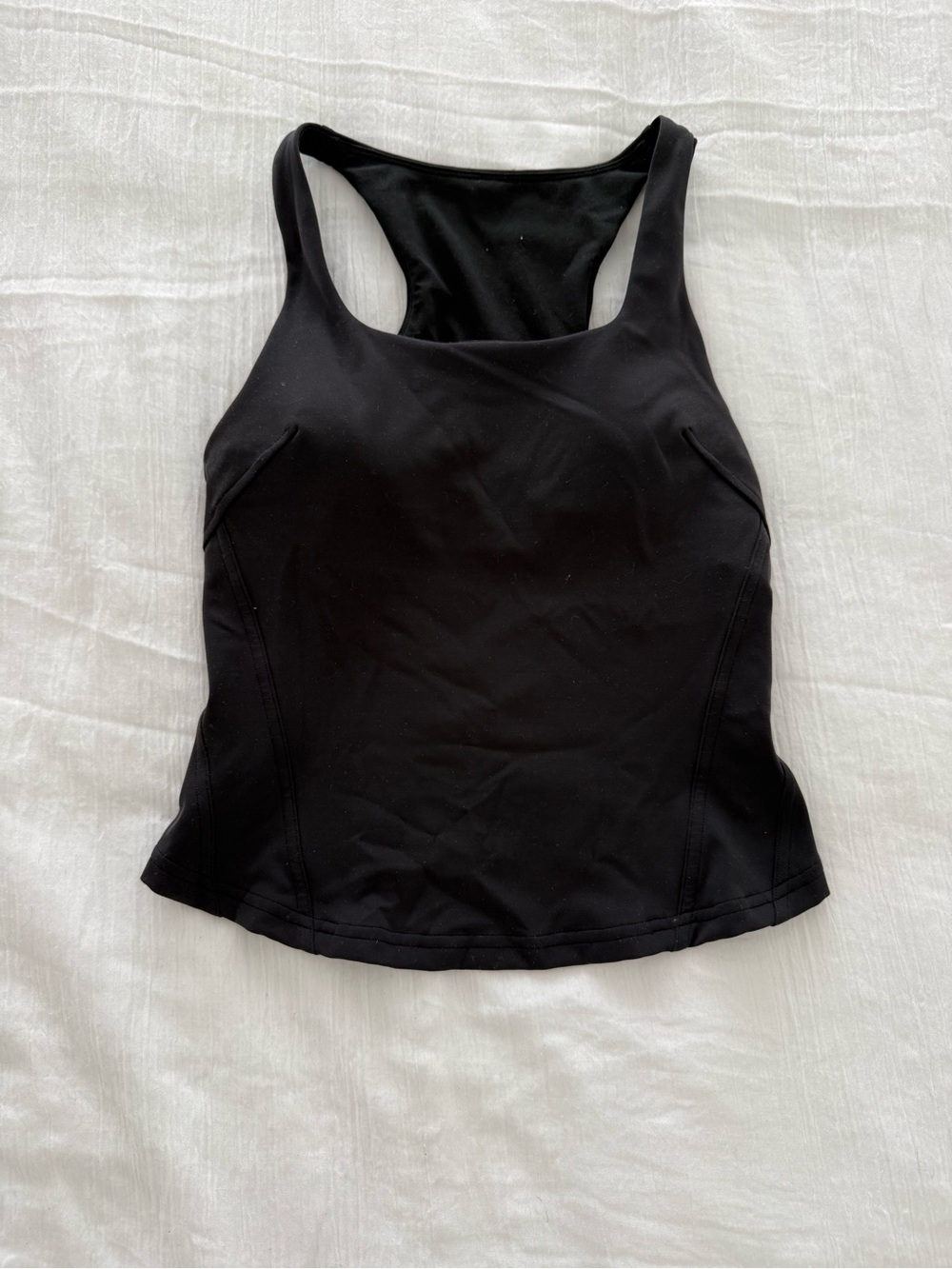 Lululemon Black Racerback Tank Top